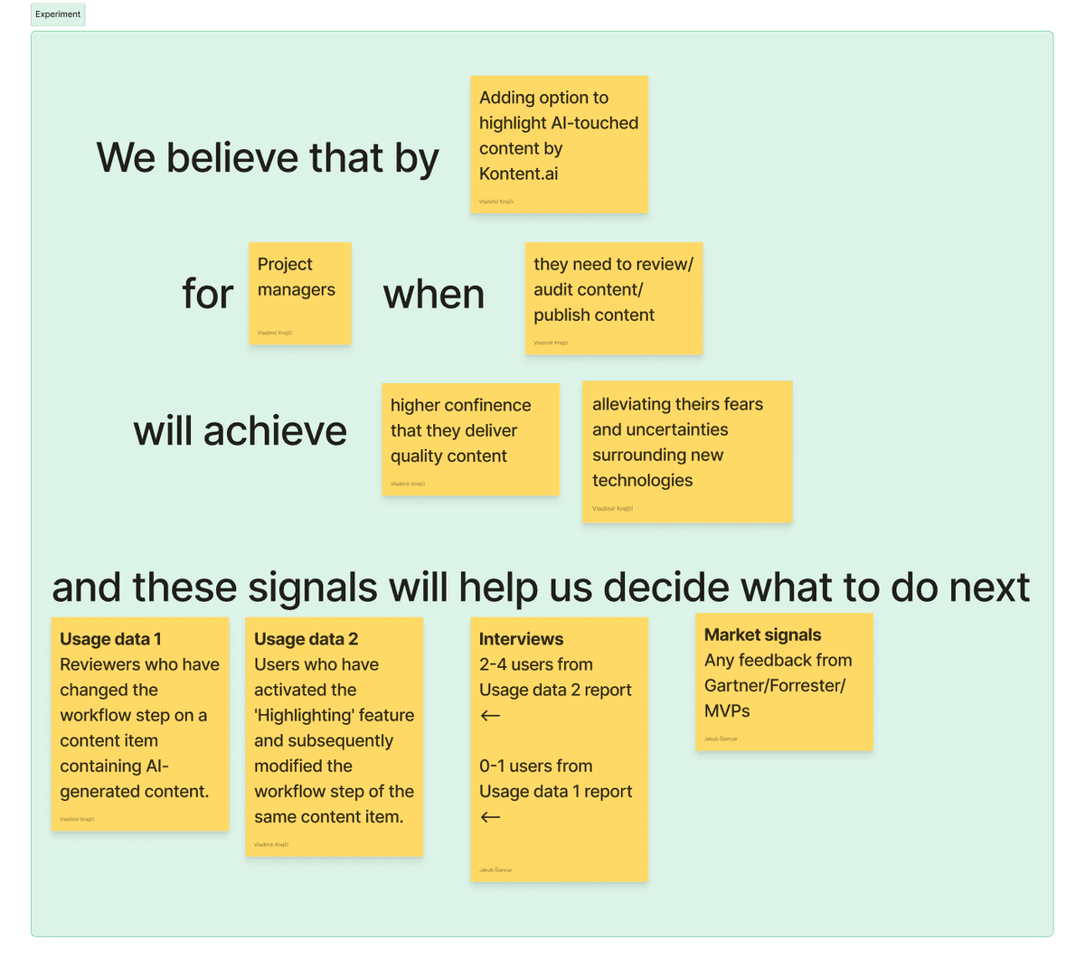Highlight AI-generated content
