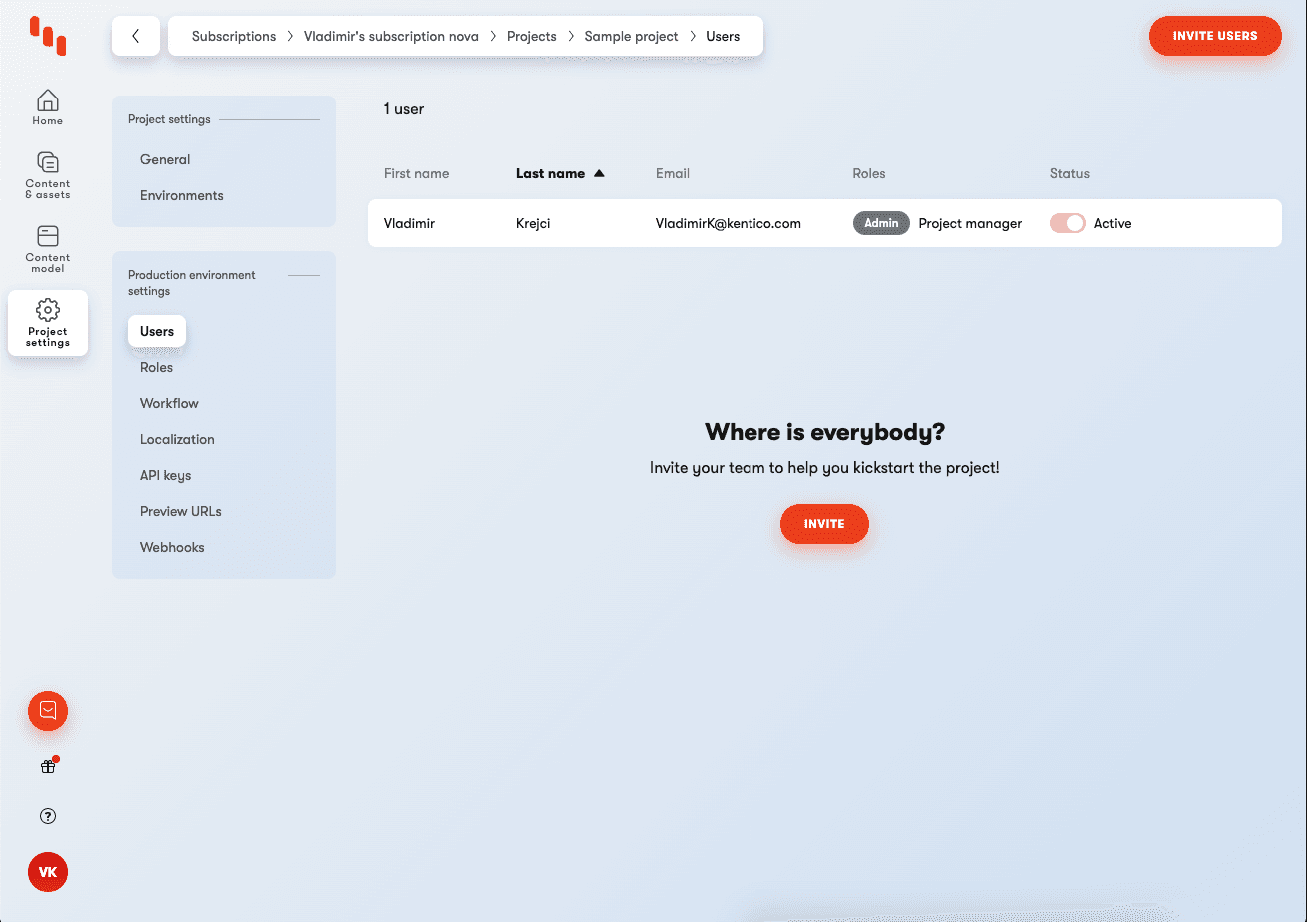 Empty state guidance design
