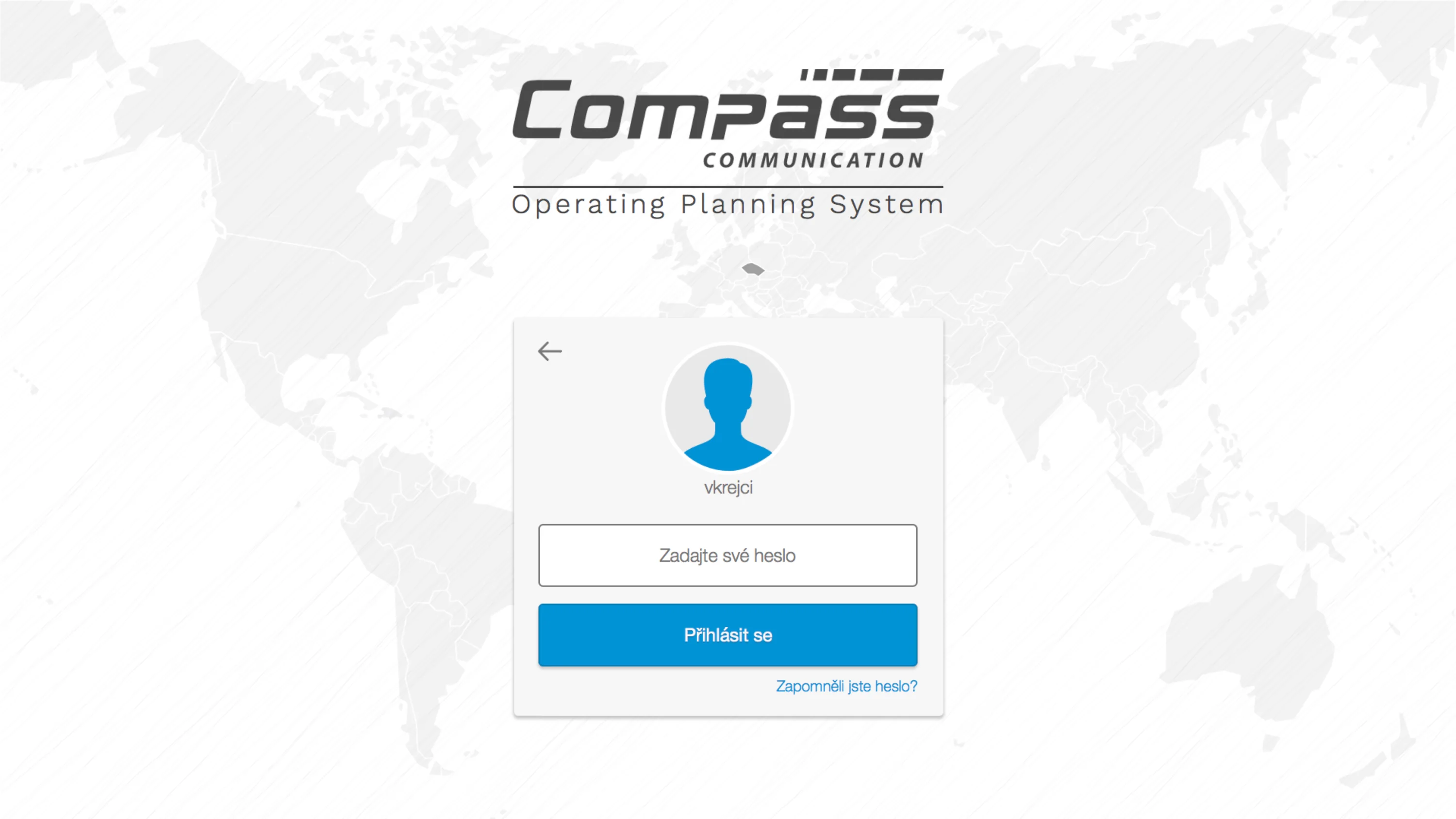 Operating Planning System – Sign-Up Process