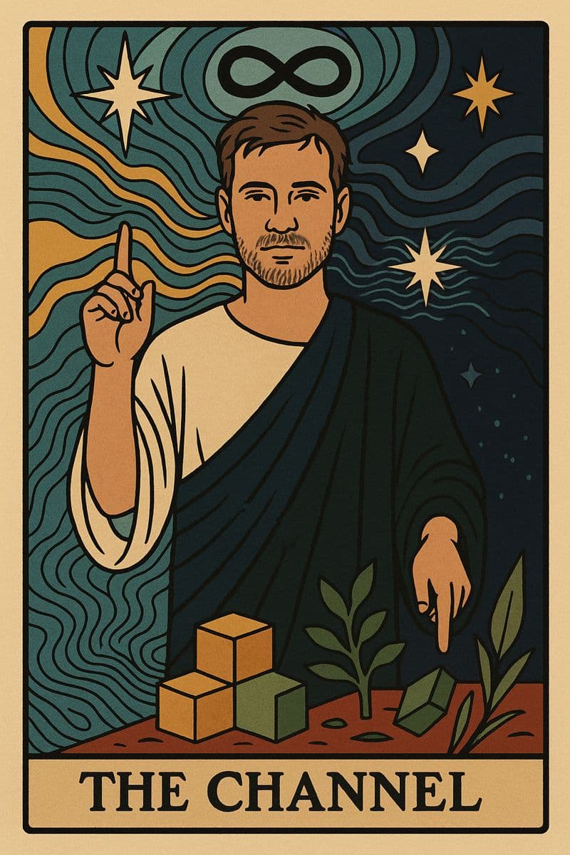 The Channel - Vlado as tarot card