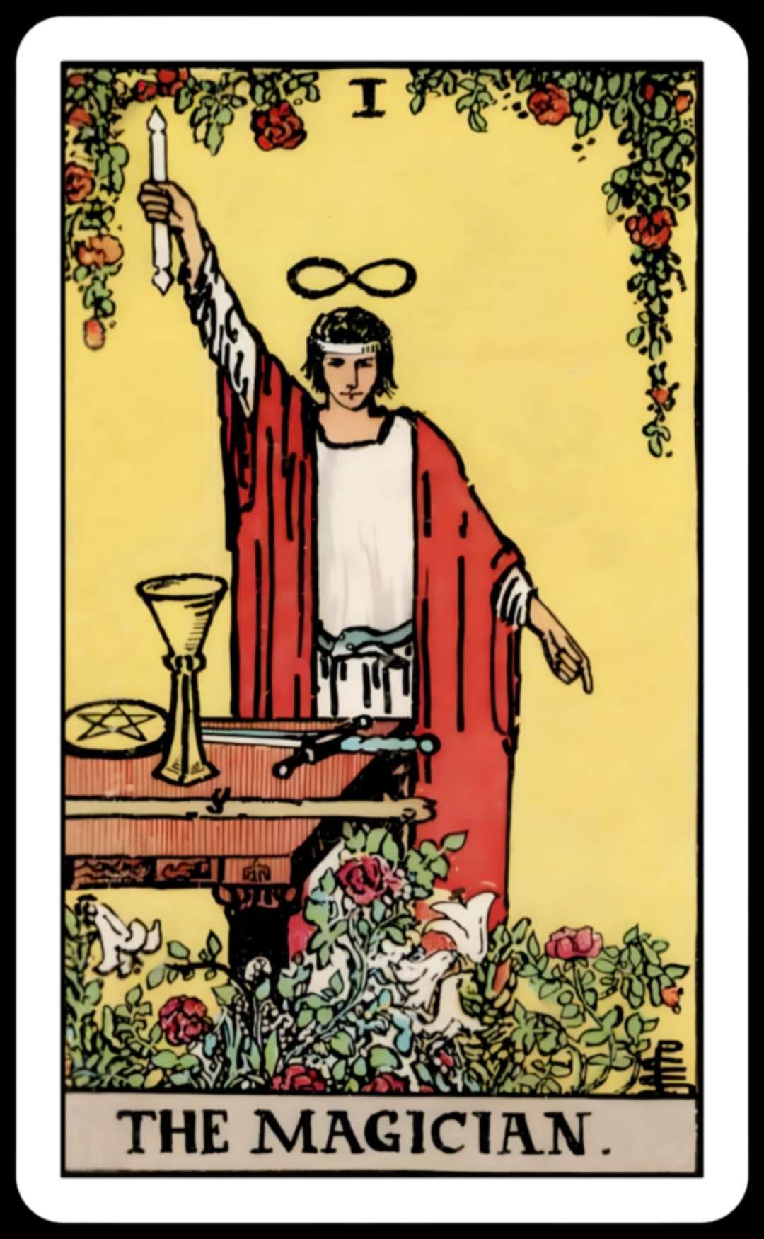 The Magician tarot card