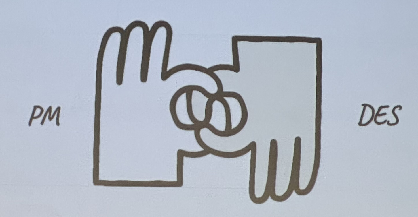PM and design handshake drawing